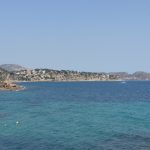 view from Cala Fustera