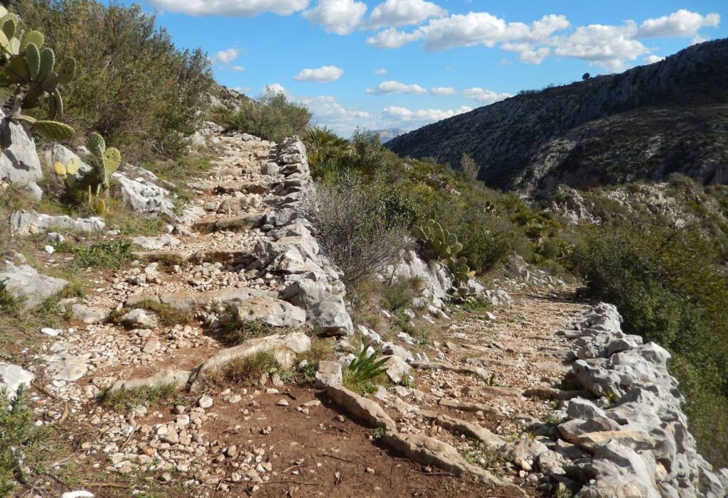 Vall de Laguar - donkey path