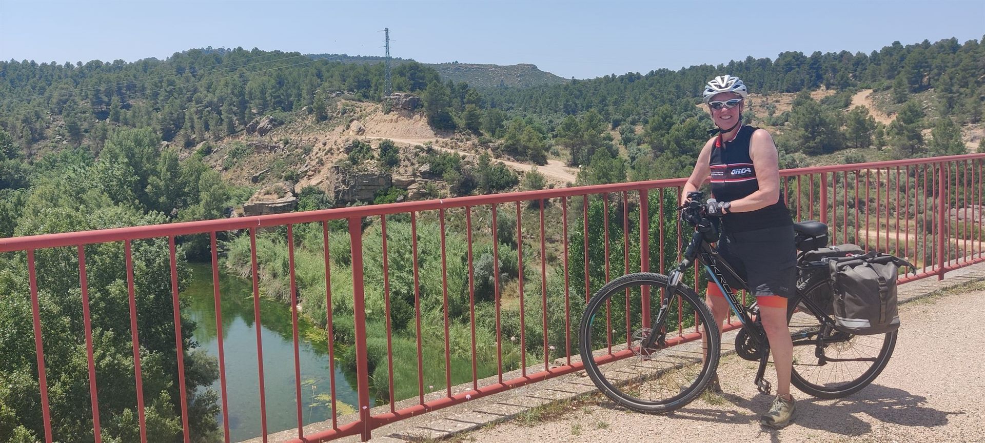 Vista del paisaje cerca del Zafán
